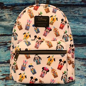 Loungefly Disney Boba Tea Characters Backpack
